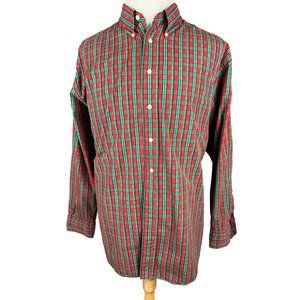 Daniel Cremieux Men's Button Down Long Sleeve Plaid Shirt